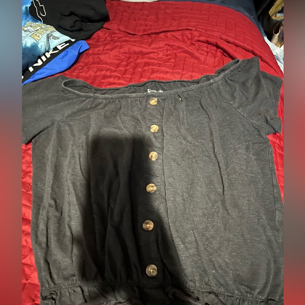 Cute off the shoulder shirt